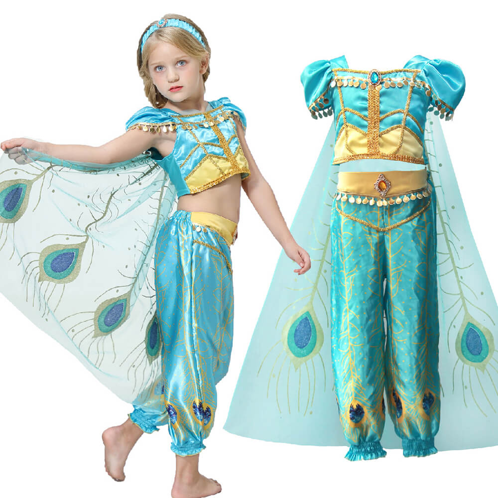 princess jasmine kids dress Princess Jasmine Costume for Kids
