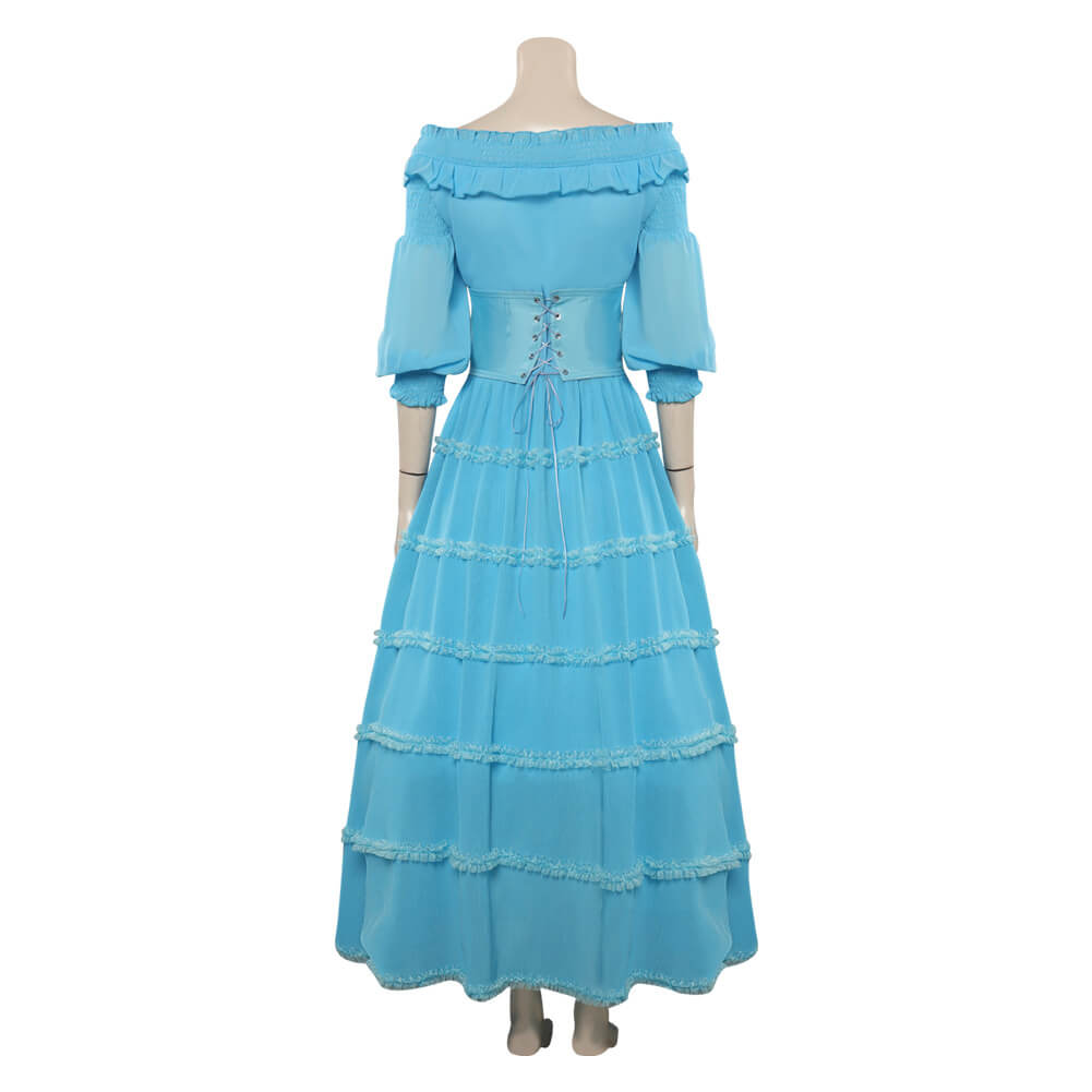 Ariel Two Material Dress main image 1