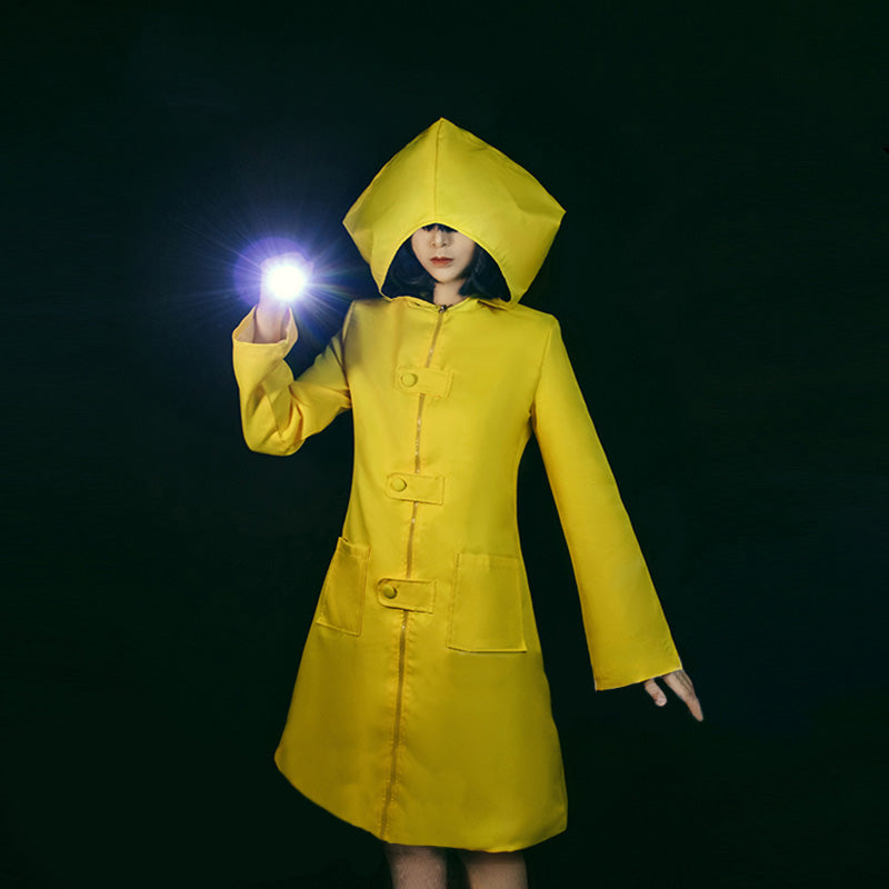 Six Cosplay Costume Kids Adult Hooded Jacket Yellow Coat for Halloween – Sun Baby Six Cosplay Costume Kids Adult Hooded Jacket Yellow Coat for Halloween – Sun Baby