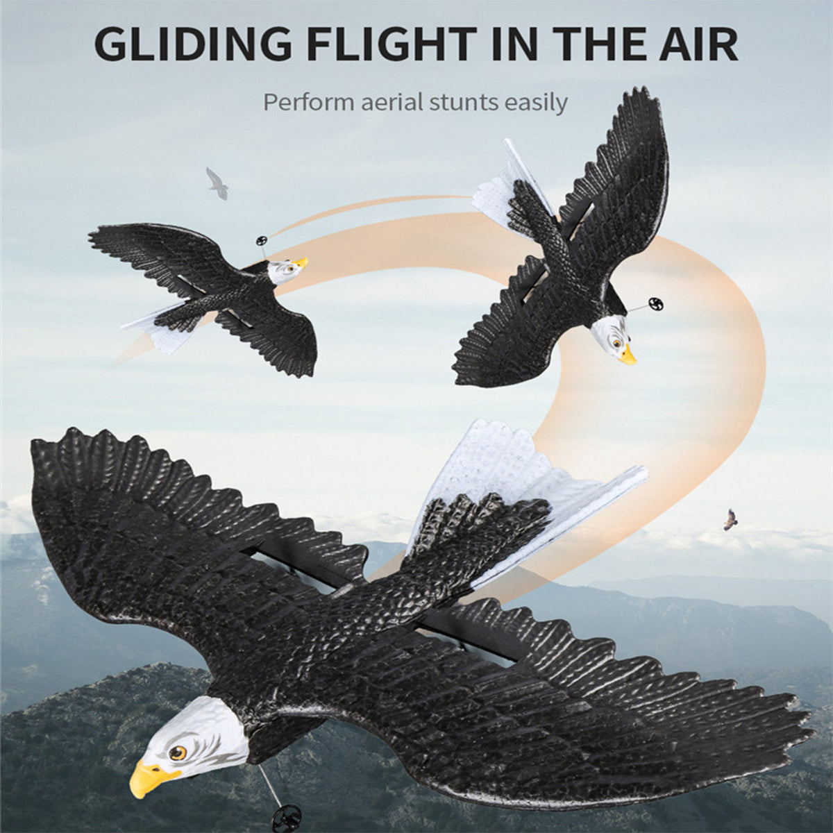 2.4Ghz RC Airplane Remote Control Eagle Wingspan Eagle Bionic Aircraft