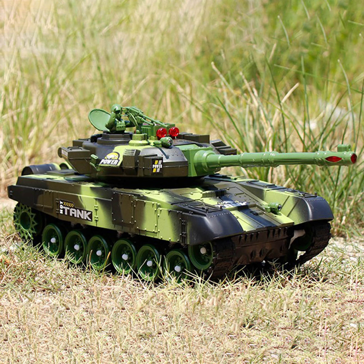Kids RC Battle Tank Remote Control Army Tank Super Battle Launch Remot