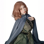 Adult Melina Cosplay Costume Dress and Cloak Full Set Medieval Renaissance Cosplay Outfit