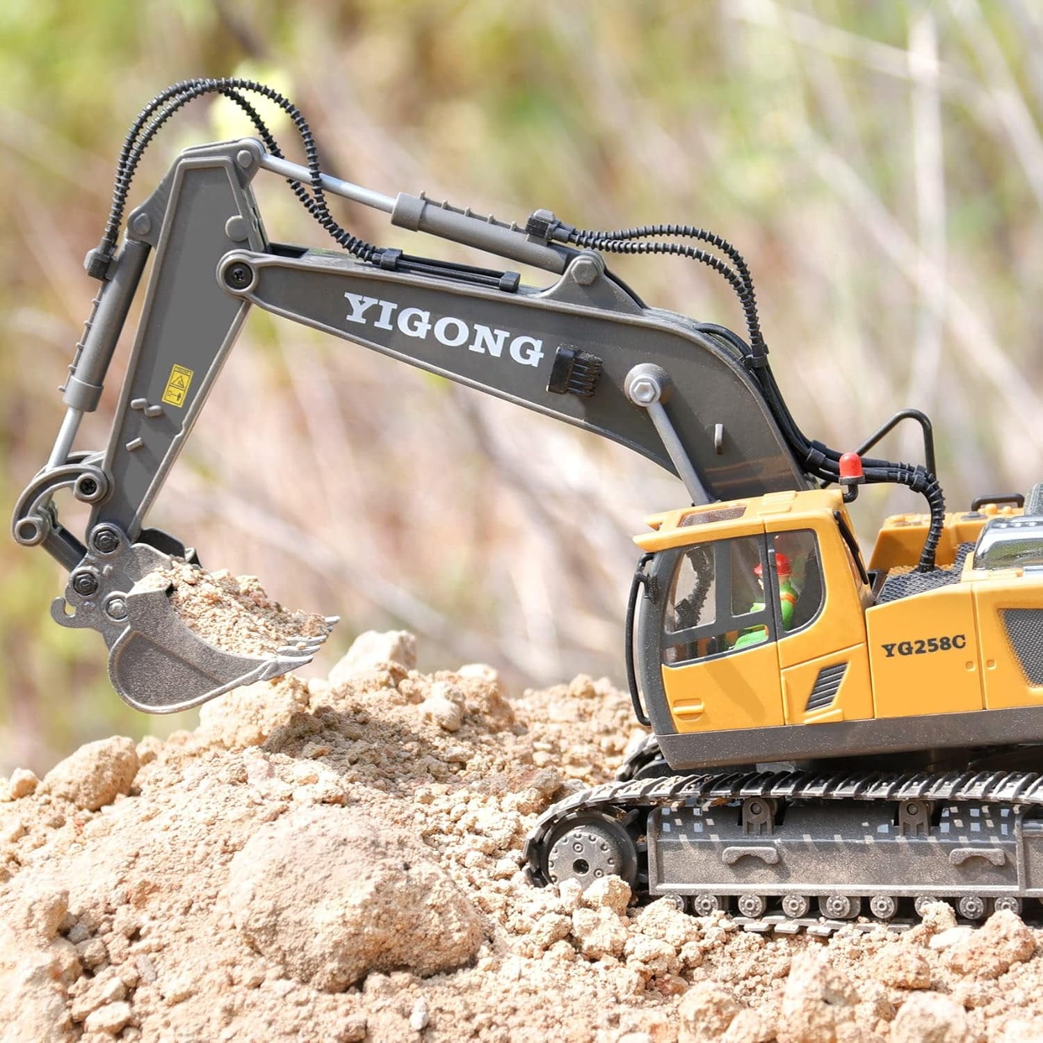 2.4Ghz RC Engineering Car 11CH/9CH Alloy Remote Control Excavator Dump Trucks Bulldozer