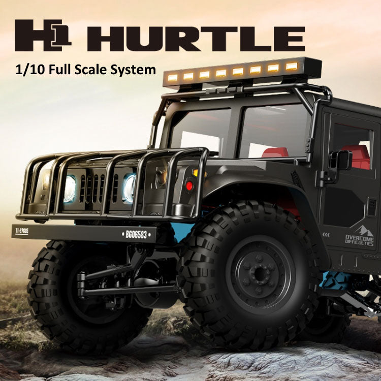 1/10 Jeep RC Truck 4WD RTR Remote Jeep Wrangler Brushed Remote Control Truck RC Rock Crawler