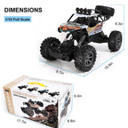 1/10 4WD RC Truck 2.4G Remote Control Car Off-Road RC Trucks for Kids and Adults
