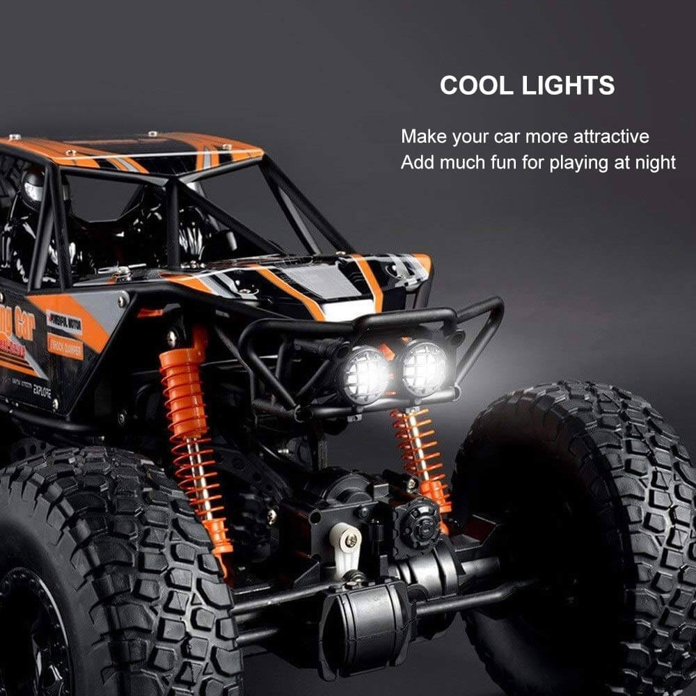 1/8 Super RC Rock Crawler 4WD Off-road Remote Control Monster Truck 2.4G Remote Climbing Car