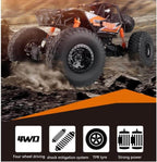 1/8 Super RC Rock Crawler 4WD Off-road Remote Control Monster Truck 2.4G Remote Climbing Car