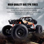 1/8 Super RC Rock Crawler 4WD Off-road Remote Control Monster Truck 2.4G Remote Climbing Car