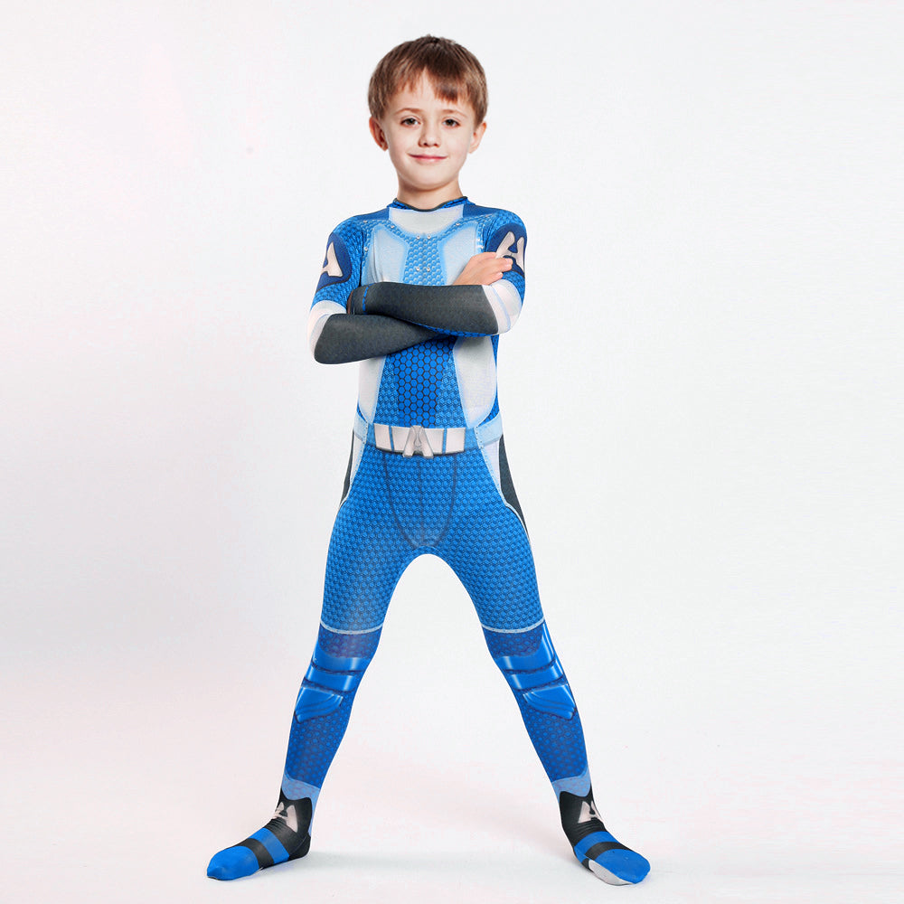 Boys Homelander Costume A-train Cosplay Outfit Starlight Deep Crimson Countess Suit