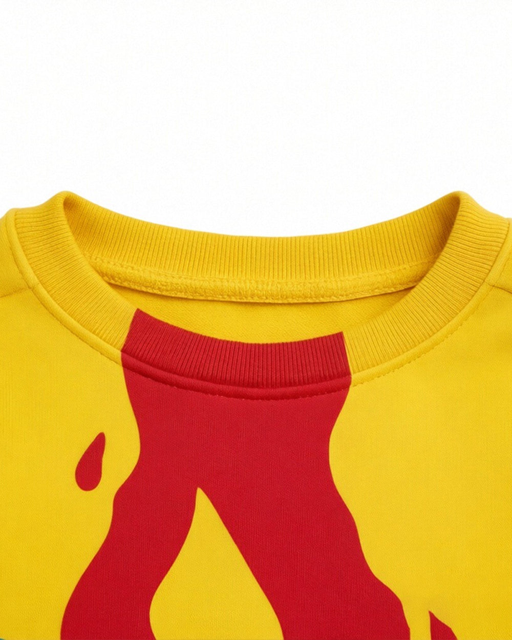 Kids Mark Costume Yellow Long Sleeve Pullover Shirt for Cosplay Themed Party Comic Exhibition