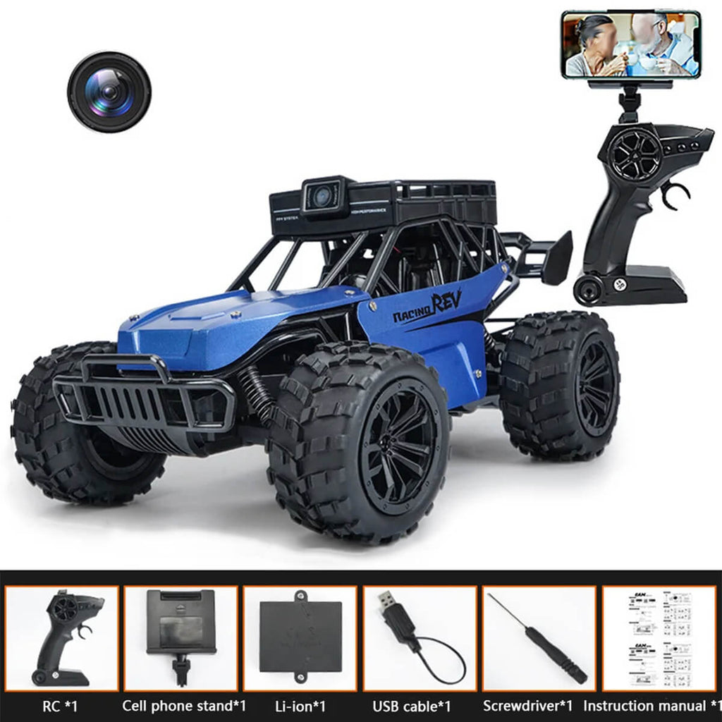 RC Car 1080P Camera Remote Control Car 2.4G WIFI Video Dialogue Off-road Climbing Truck