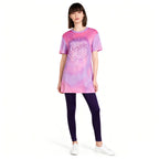 Stevie Costume Lavender Tops and Leggings Set Kids Adults Loungewear Cosplay Outfit