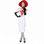 Lucifer Morningstar Dress Women Lucifer Cosplay Costume Role Play Party Dress Up Halloween Costume