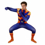 Kids Adults Endeavor Cosplay Costume Flame Hero Jumpsuit for Dress Up and Halloween