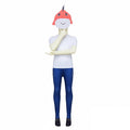 Missing Kid Costume White Jumpsuit and Helmet The Forest Survival Outfit for Game Player