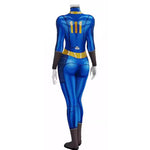 Women Nora Smith Costume Fall Out Vault 111 Jumpsuit Halloween Cosplay Outfit