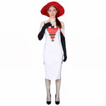 Lucifer Morningstar Dress Women Lucifer Cosplay Costume Role Play Party Dress Up Halloween Costume