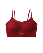 US Women's Soccer Gear Off-Shoulder Blue Flag Shirt Camisole Bra for Sports Fan Parties and Streetwear