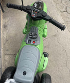 12V Kids Electric Motorcycle 3 Wheels Dinosaur Car Dual Drive Ride On Car For Boys & Girls