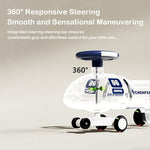 12V Electric Wiggle Car Kids Soft Start Ride On Car with Music Light For Indoor Outdoor