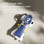 12V Electric Wiggle Car Kids Soft Start Ride On Car with Music Light For Indoor Outdoor