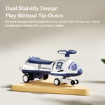 12V Electric Wiggle Car Kids Soft Start Ride On Car with Music Light For Indoor Outdoor