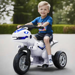 12V Kids Electric Motorcycle 3 Wheels Dinosaur Car Dual Drive Ride On Car For Boys & Girls