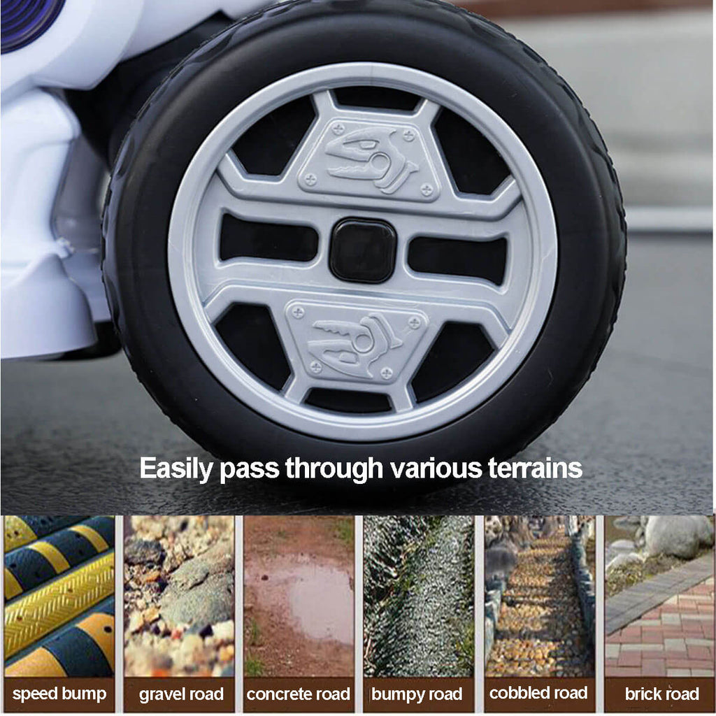 Toddler 12V Ride on Motorcycle with Remote Dinosaur Soft Start Car Bluetooth Motorcycle