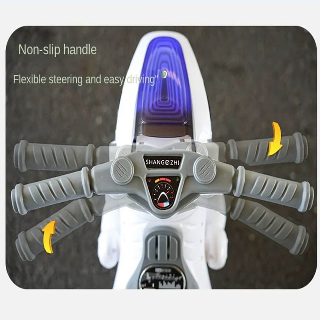 Toddler 12V Ride on Motorcycle with Remote Dinosaur Soft Start Car Bluetooth Motorcycle