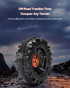 12V Kids Ride On Car with Remote Control 4WD Electric Off-Road Truck with Headlights and Bluetooth Music