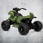 12V Kids Ride on Dinosaur Car Parent-controlled Electric Ride-on ATV Green Dino Toy