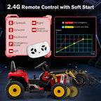 12V Ride On Road Roller Kids Electric Ride on Car with Manual and Parental Remote Control