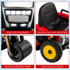 12V Ride On Road Roller Kids Electric Ride on Car with Manual and Parental Remote Control