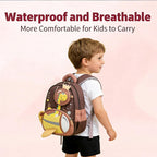 12inch Cartoon Dino Preschool Backpack 3D Comfortable Backpack for Boys and Girls Aged 3–6