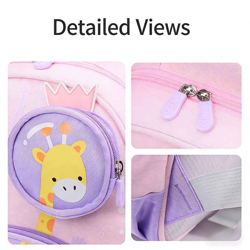 12inch Cartoon Dino Preschool Backpack 3D Comfortable Backpack for Boys and Girls Aged 3–6