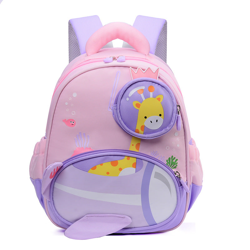 12inch Cartoon Dino Preschool Backpack 3D Comfortable Backpack for Boys and Girls Aged 3–6