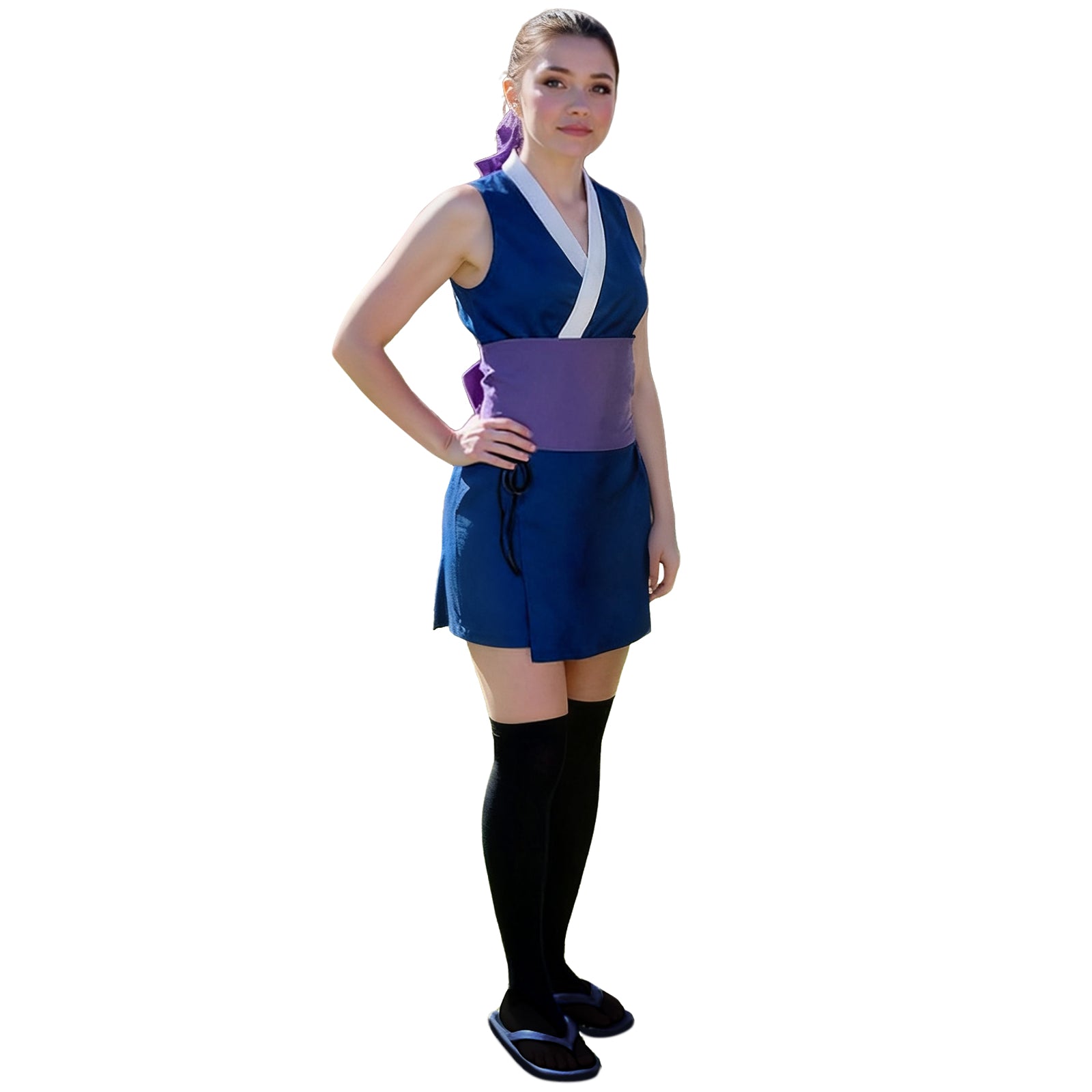 Teens/Adult Uzui Tengen Cosplay Full Set Halloween Costume Hinatsuru Suma and Makio Costume