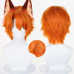 Nick Costume Fox Green Shirt Pants Wig Tail and Headband Full Set for Cosplay Party