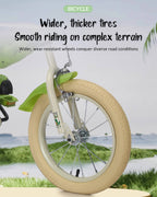 14inch Dino Kids Bike with Training Wheels Comfort Seat Bike High Carbon Steel Frame For Girls Boys