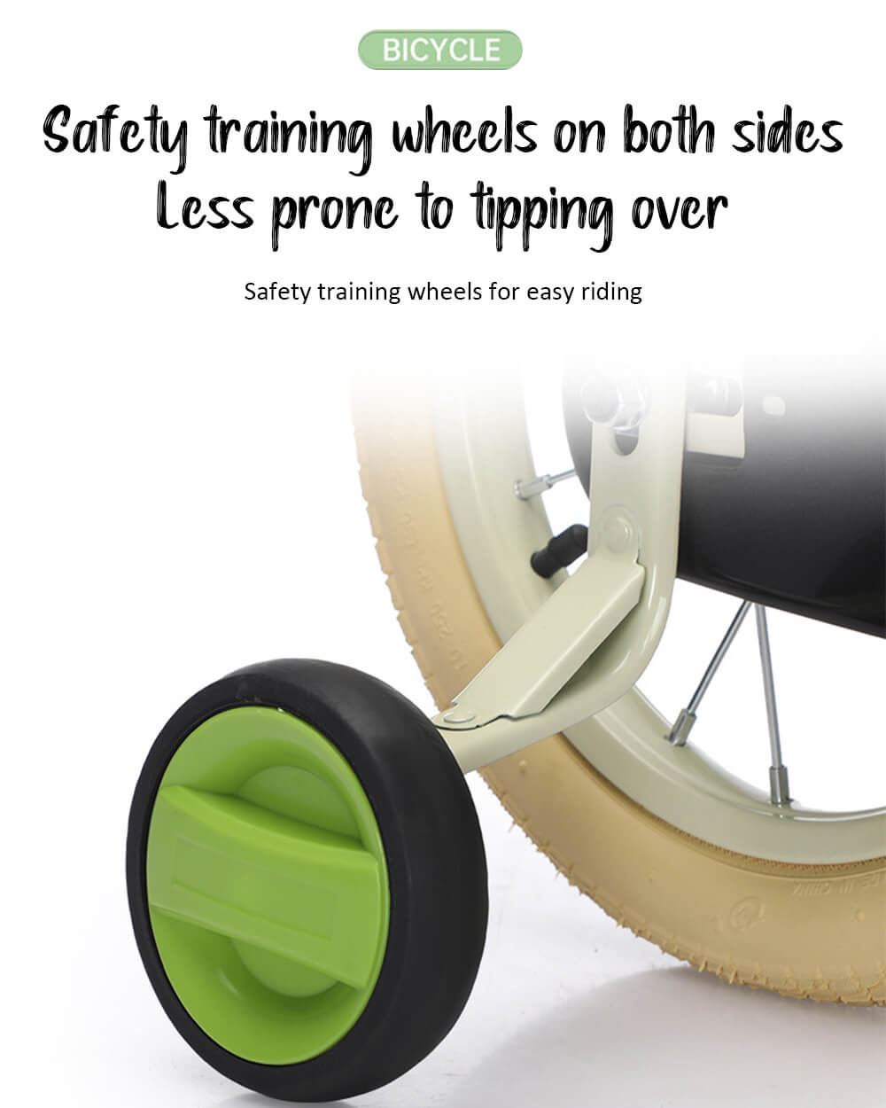 14inch Dino Kids Bike with Training Wheels Comfort Seat Bike High Carbon Steel Frame For Girls Boys