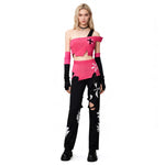 Cherri Bomb Cosplay Costume Angel Dust's Close Friend Cherri Outfit Halloween Carnival Red Suit