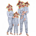 Demogorgon Jumpsuit Unisex Hooded Pajamas Monster Sleepwear Cosplay Costume