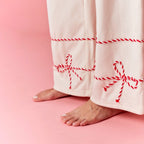 Cute Ladies Xmas Jammies Cozy Two-Piece Loungewear Pajama Set for Christmas Gift