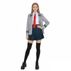 Adult Ochaco Cosplay Costume Uravity Cosplay Outfit Hero High School Dress Suit