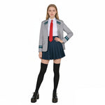 Adult Ochaco Cosplay Costume Uravity Cosplay Outfit Hero High School Dress Suit