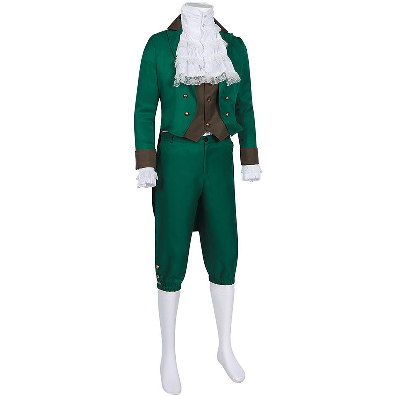 Mens St Patricks Day Outfit Saint Paddys Leprechaun Costume for Parade