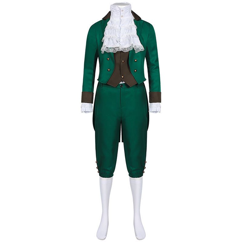 Mens St Patricks Day Outfit Saint Paddys Leprechaun Costume for Parade
