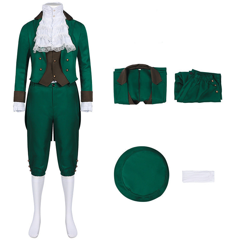 Mens St Patricks Day Outfit Saint Paddys Leprechaun Costume for Parade
