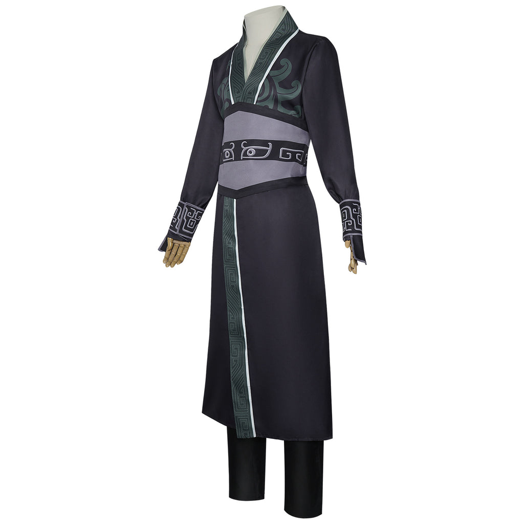 Mens Li Jing Outfit Adult General Li's Cosplay Costume Dress-up Full Set