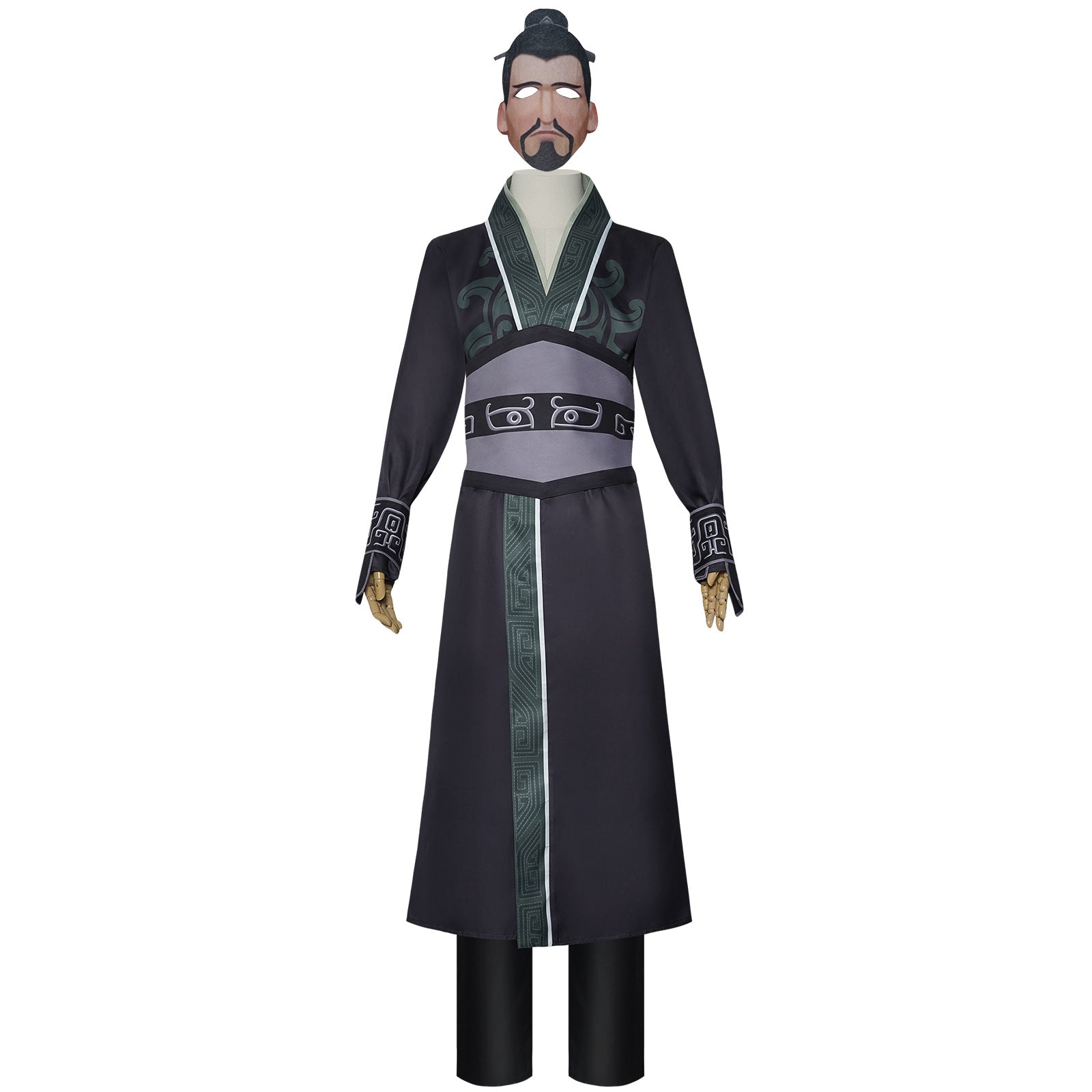 Mens Li Jing Outfit Adult General Li's Cosplay Costume Dress-up Full Set